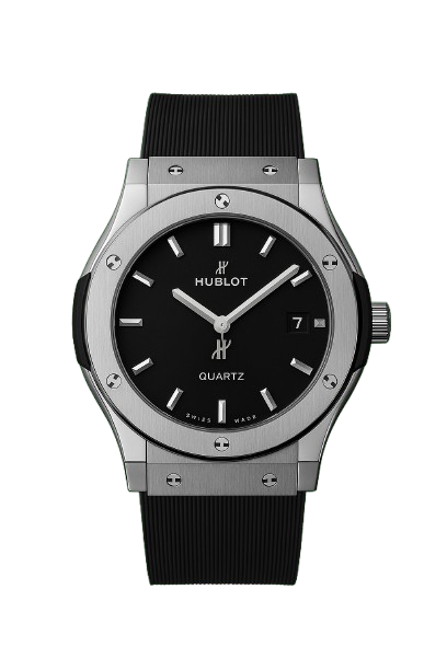 Hublot Classic- Fusion Quartz- Mate Black Watch