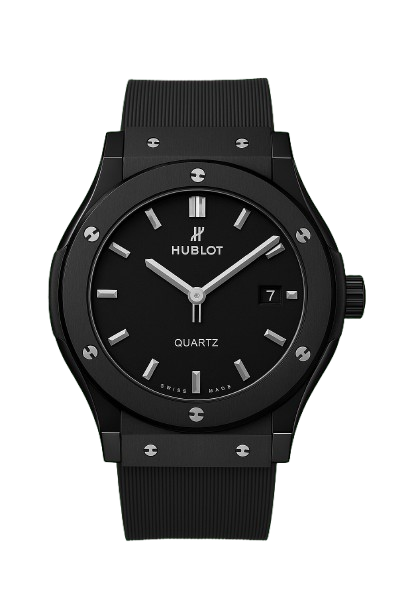 Hublot Classic- Fusion Quartz- Mate Black Watch