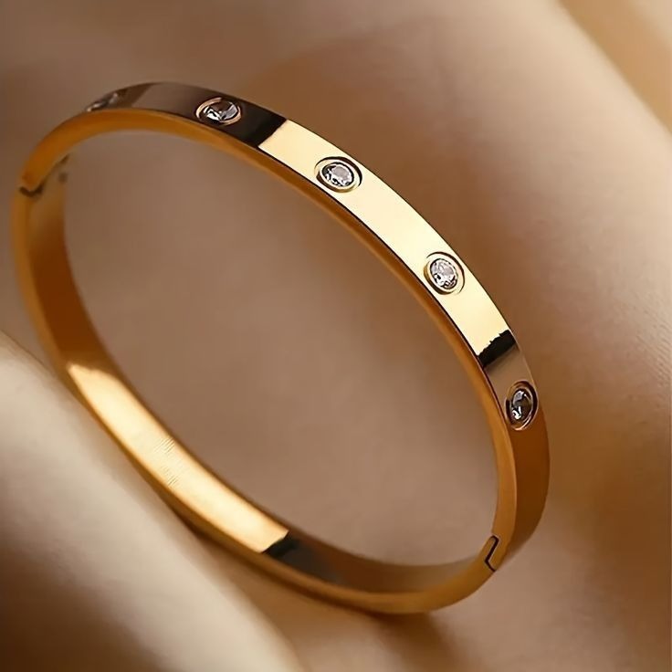 Gold Platted Dimond Bracelet