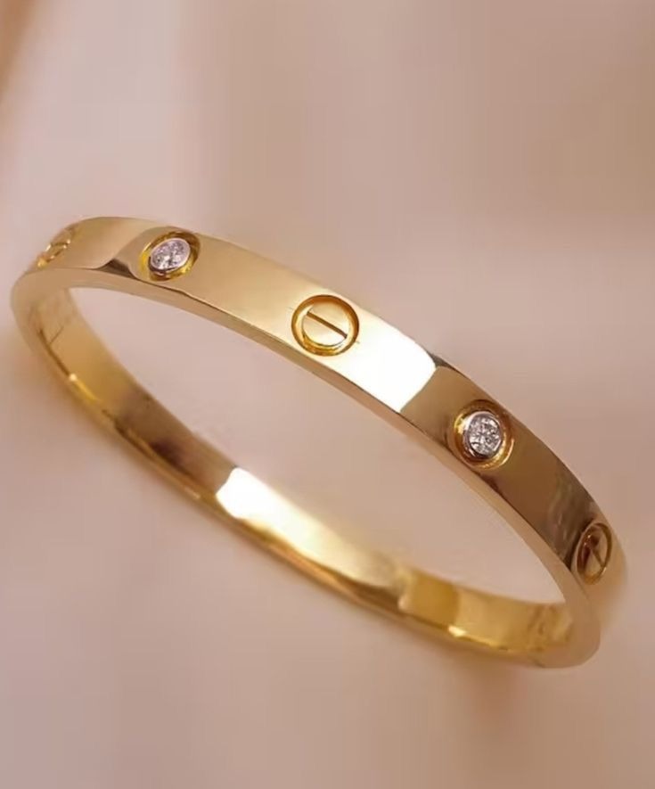 Gold Platted Dimond Bracelet
