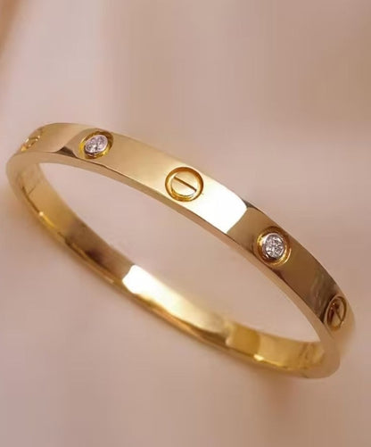 Gold Platted Dimond Bracelet