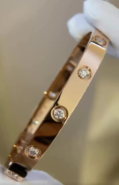Gold Platted Dimond Bracelet
