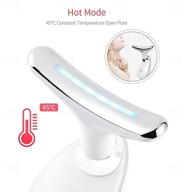✅ 7 LED Light Therapy Modes – Target wrinkles, acne, dark spots & dullness